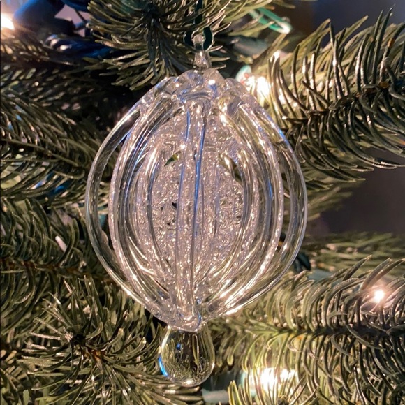 Vintage Intricate Hand Blown Crystal Ornament - Picture 3 of 7